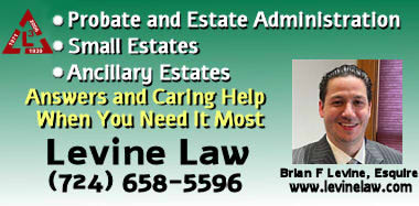 Law Levine, LLC - Estate Attorney in Jefferson County PA for Probate and Estate Administration including small estates and ancillary estates